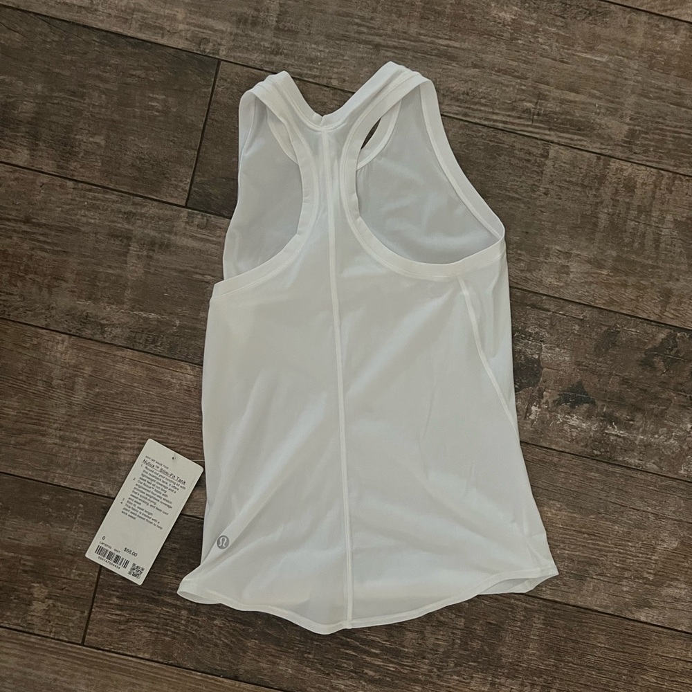 Lululemon Nulux slim-Fit Tank size 0